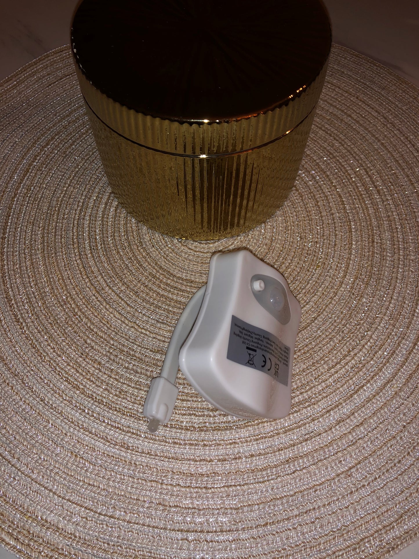 Detecteur mouvement toilette
