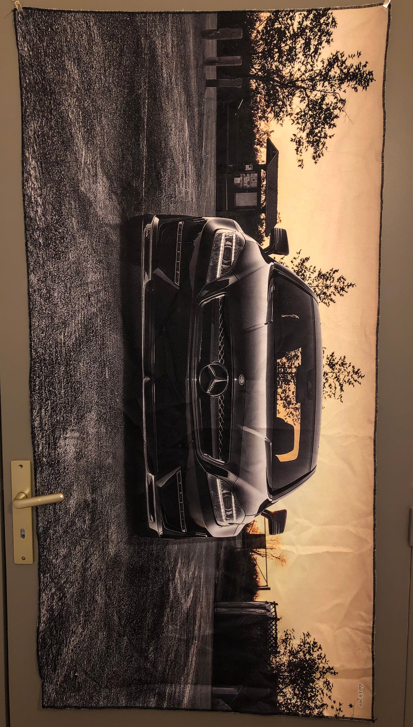Serviette voiture Mercedes