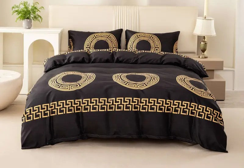 Parure de lit a motif